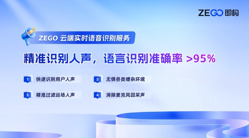 “跟得上、听得懂、用得省、选择广”——即构发布云端实时语音识别服务