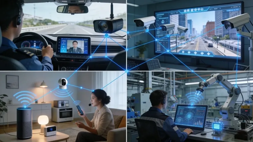 物联网设备的实时音视频通信